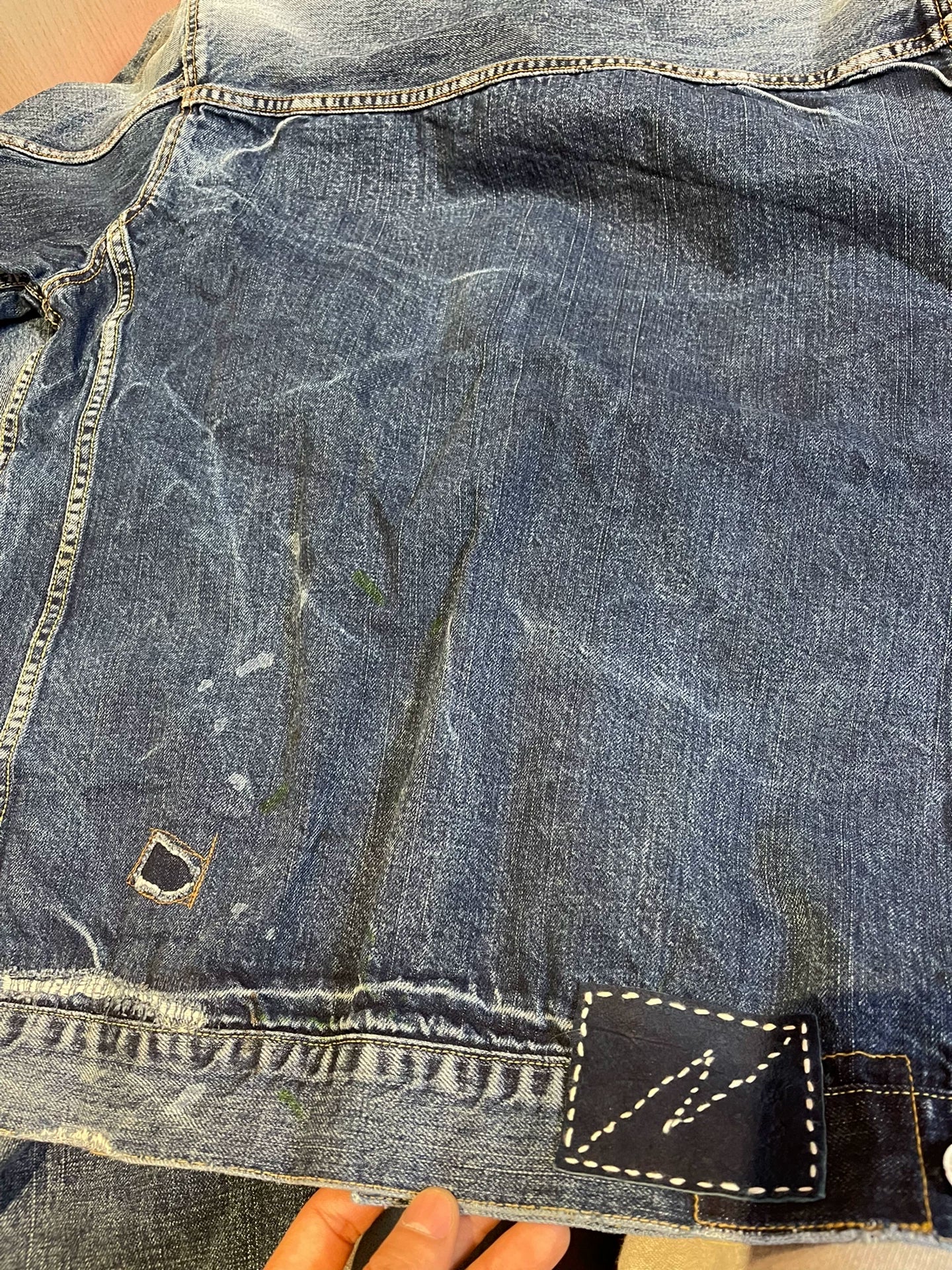 VISVIM SS 101 JKT DRY DMGD-1005