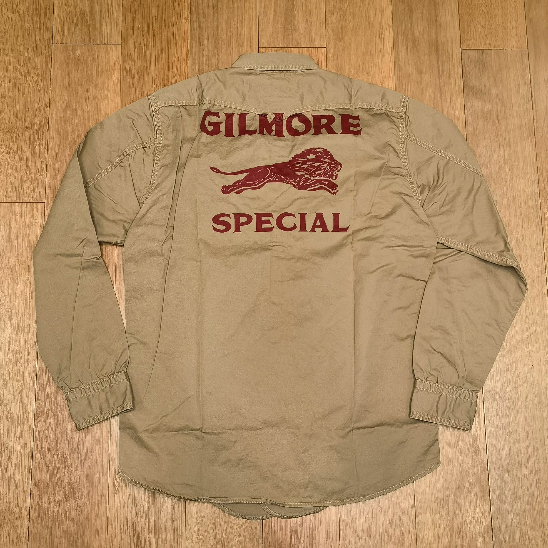 vintage Frontry Spec Olive Green Shirt