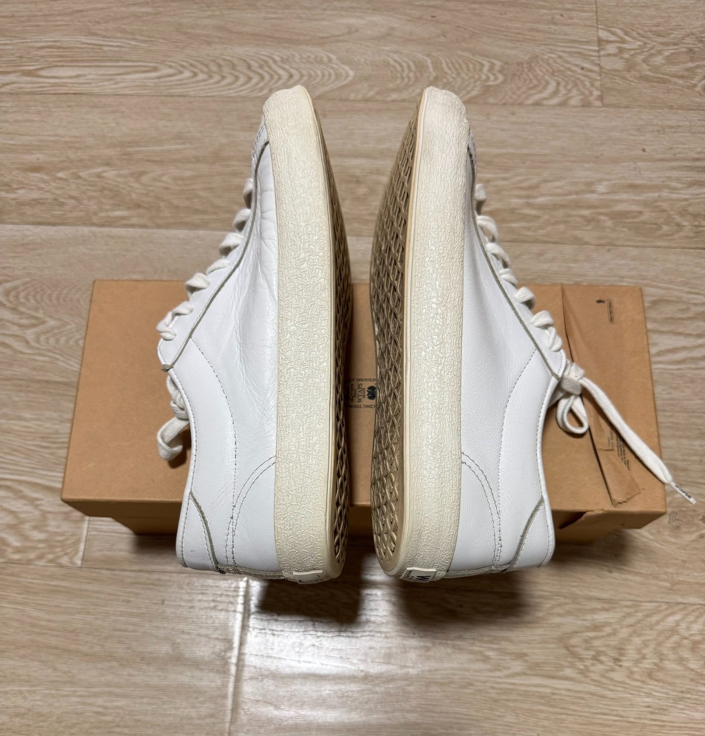 WTAPS 16SS Low-Top Leather Shoes