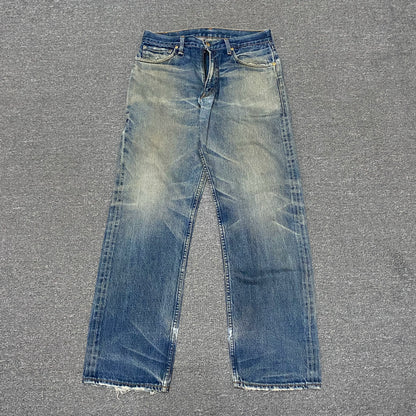 Levi's X Fenom 505 Washed Distressed Jeans