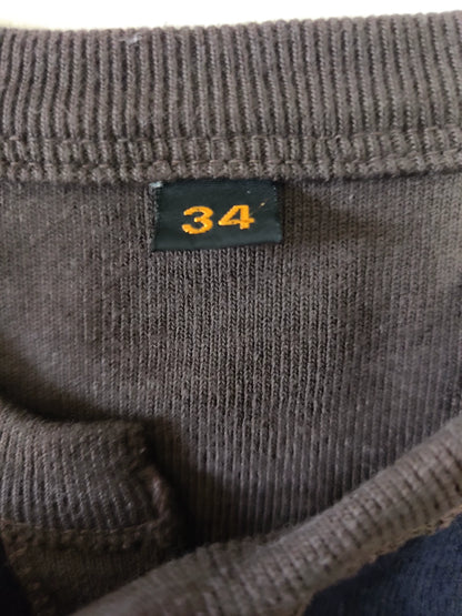 freewheelers navy anchor graphic long sleeve shirt