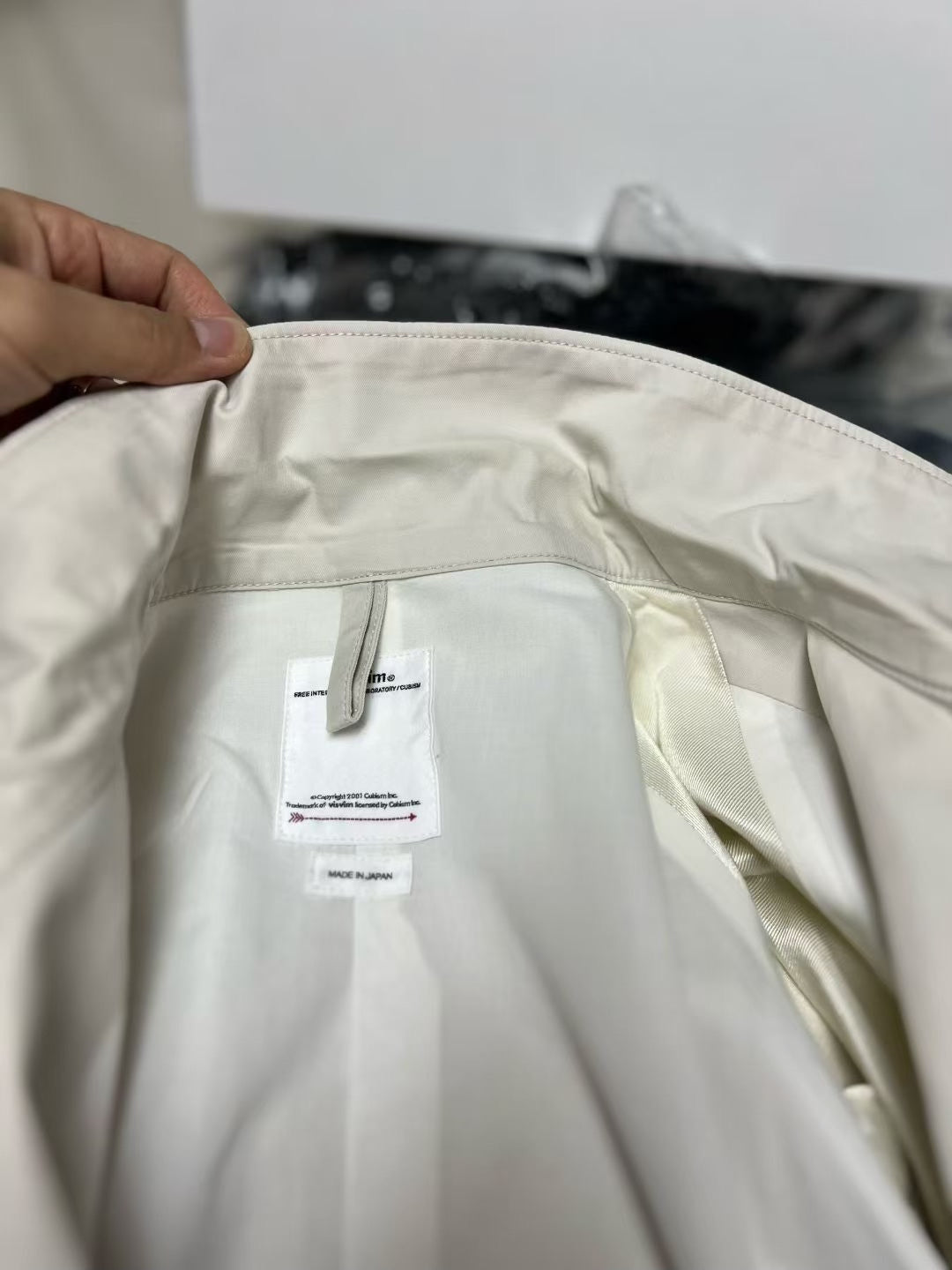 VISVIM PEYTON SWING TOP IVORY Size 2