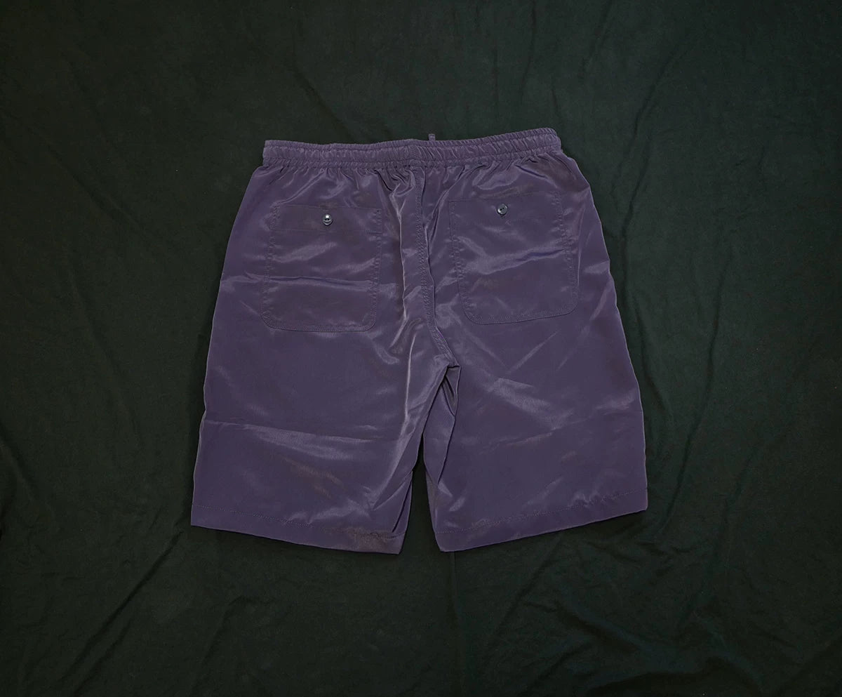 needles basketball shorts smoke purple color