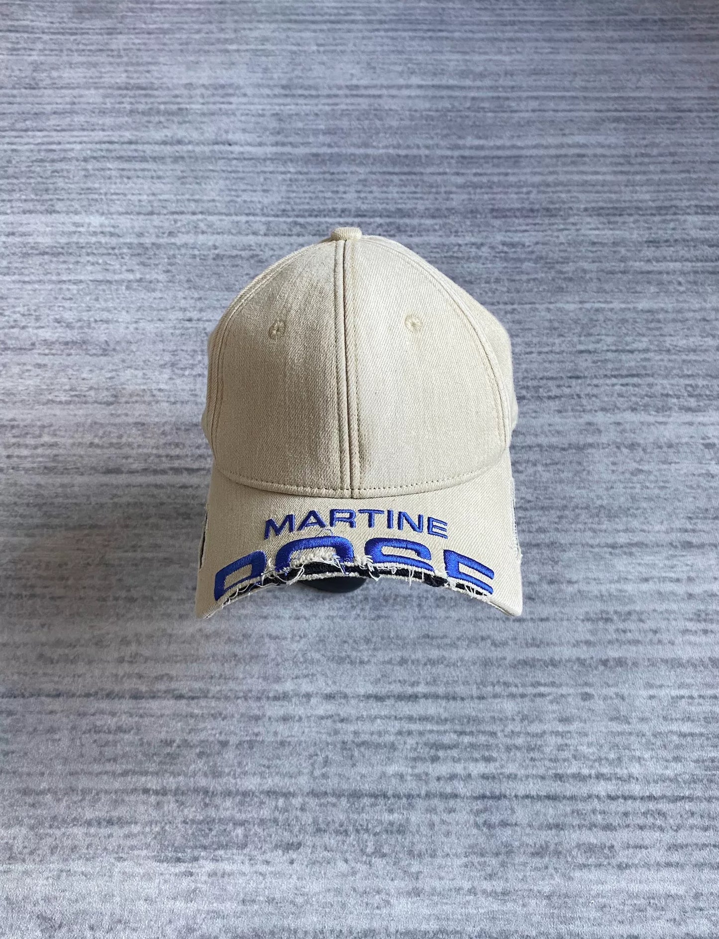 martine rose embroidered baseball cap