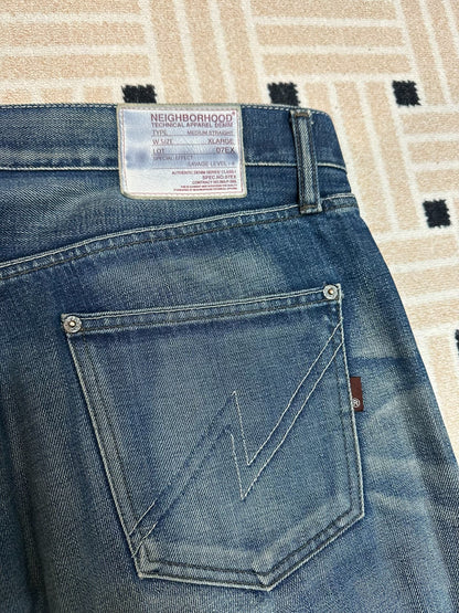 NEIGHBORHOOD 07 FLASH Lightning Denim