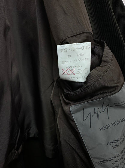 Yohji Yamamoto 1992AW Corduroy Hooded Coat