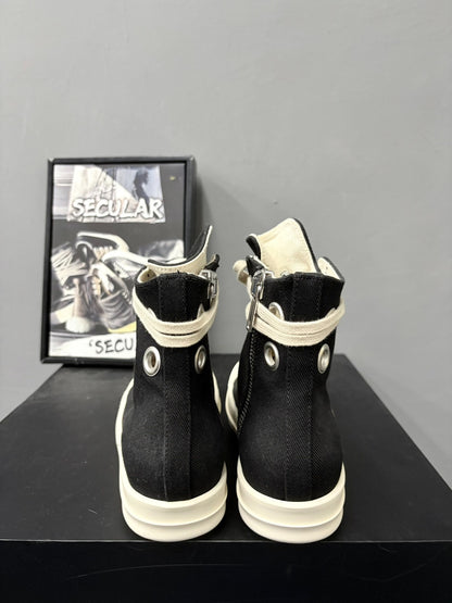 Rick Owens 23SS Iron Ring High-Top Sneakers