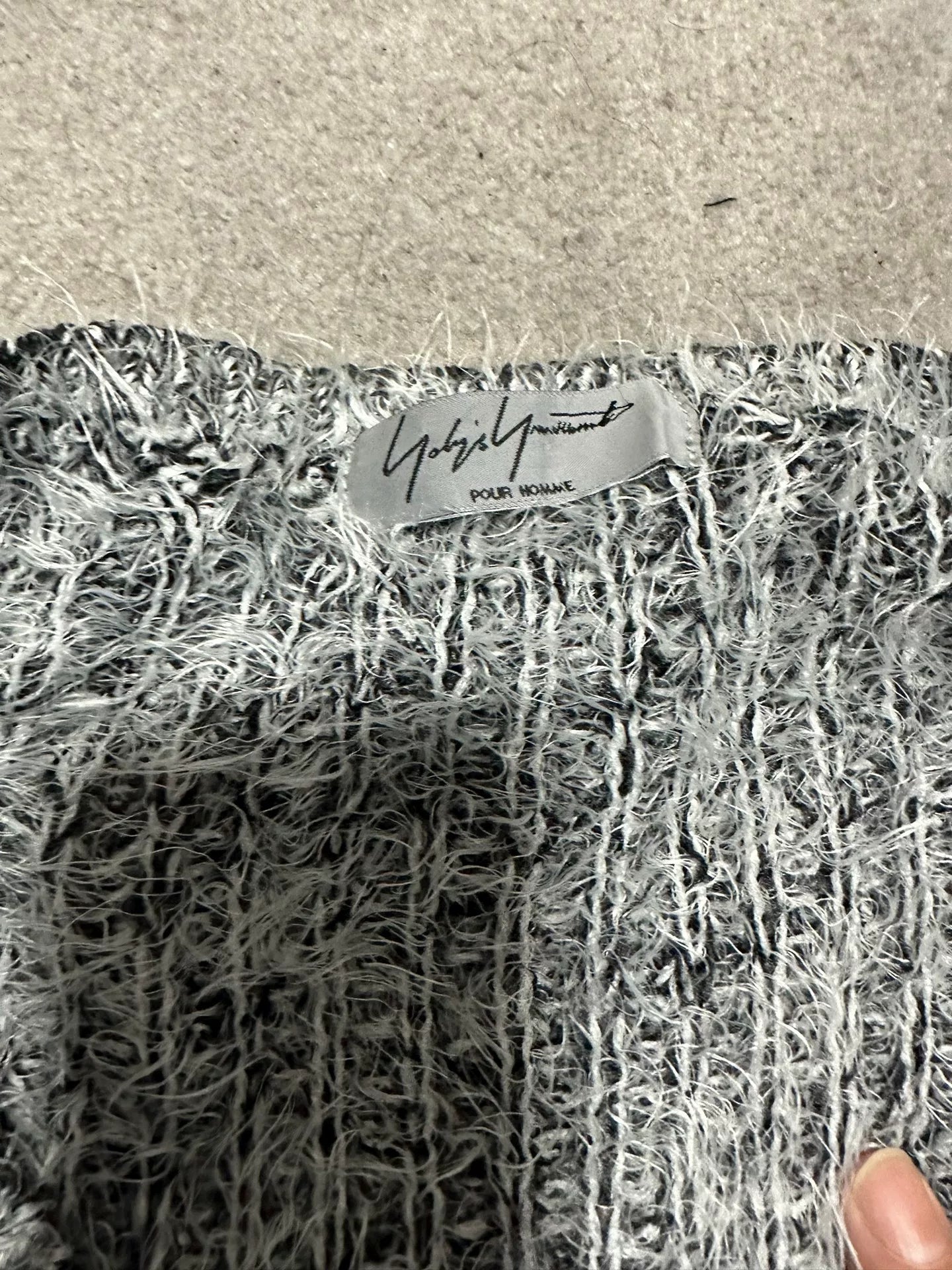 Yohji Yamamoto 2000FW Wool Blend Sweater