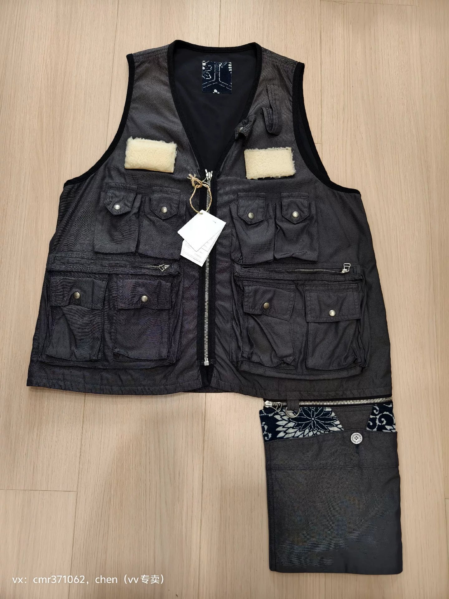visvim 20 ict fisherman vest