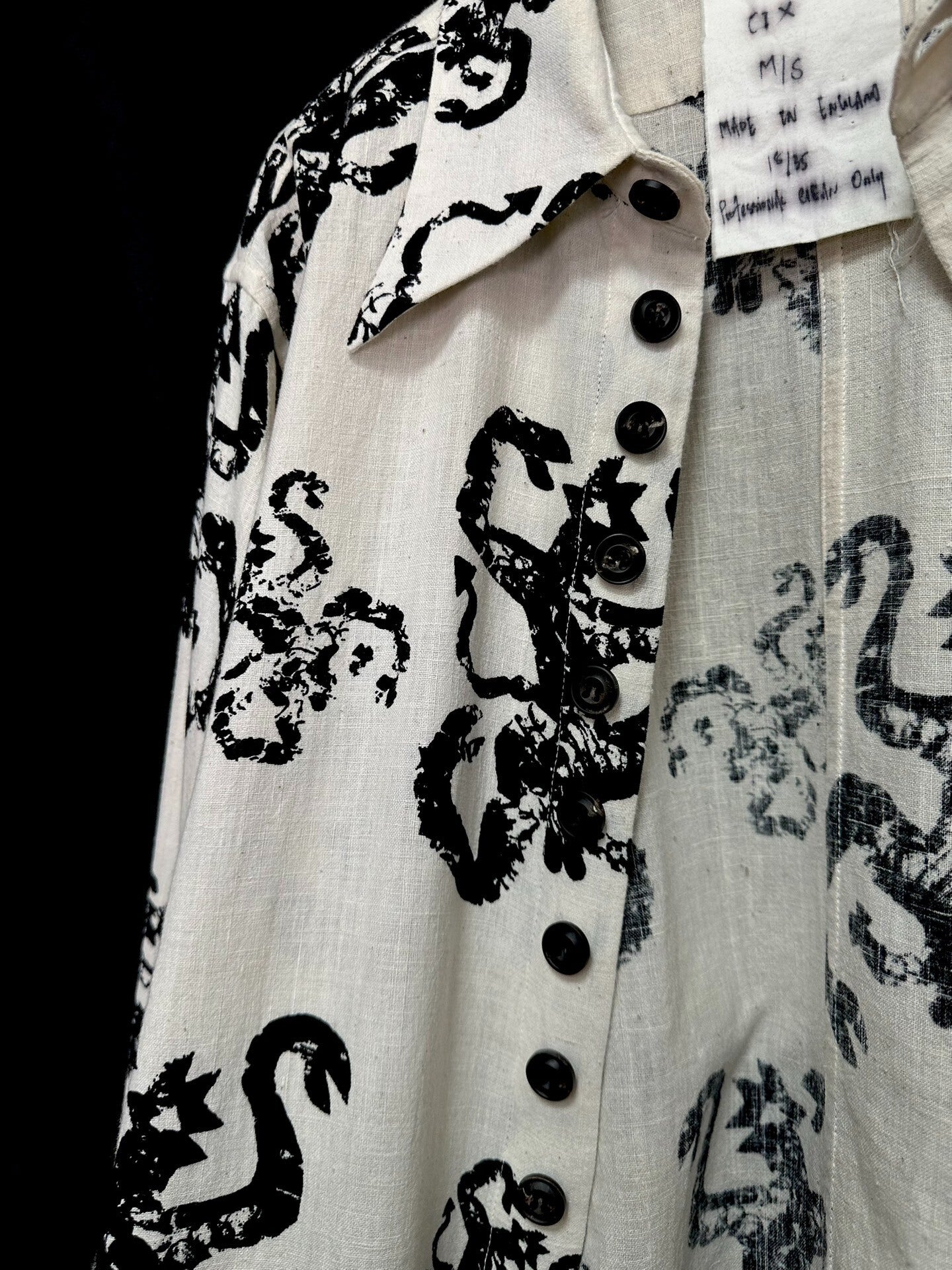 limited edition printed shirt by john alexander skelton