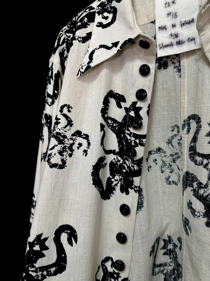 limited edition printed shirt by john alexander skelton