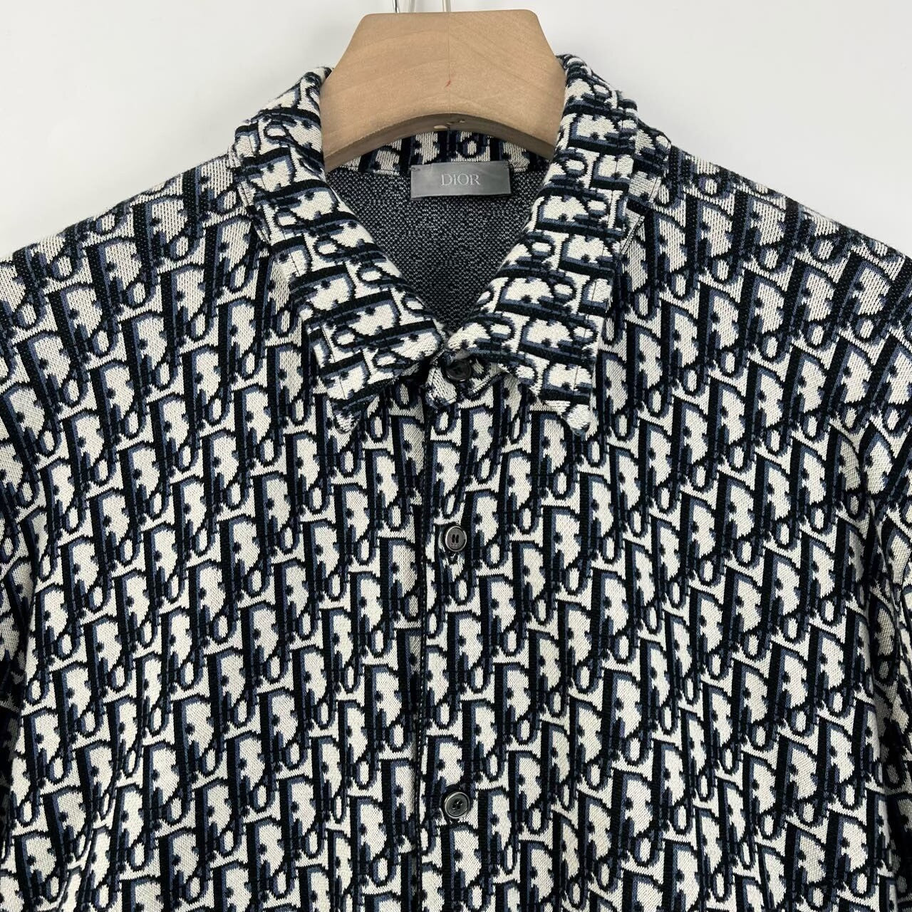 Dior Monogram Logo Knit Shirt