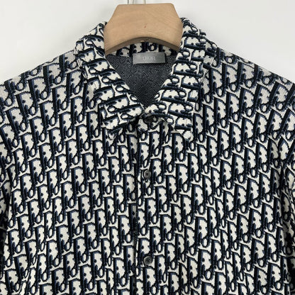 Dior Monogram Logo Knit Shirt