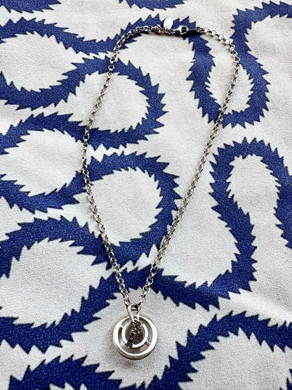 Vivienne Westwood Vintage 925 Silver Orb Necklace