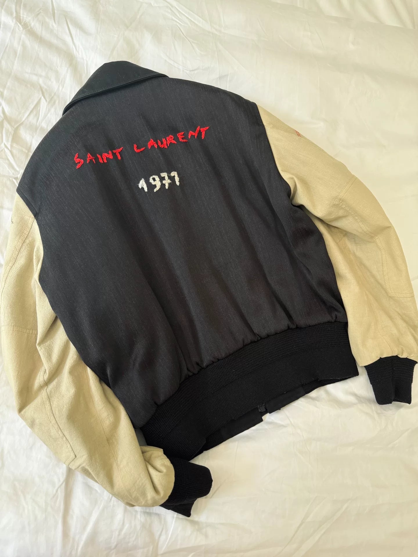 Saint Laurent Vintage Baseball Jacket
