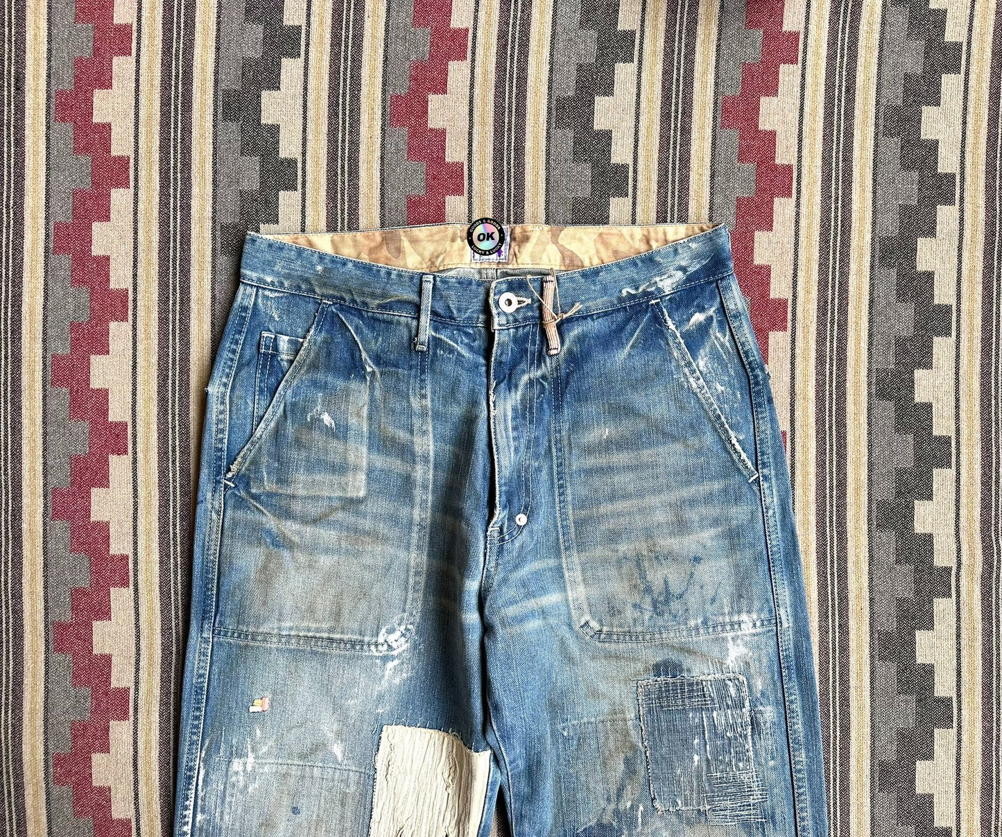 Prps Vintage Distressed Denim Jeans