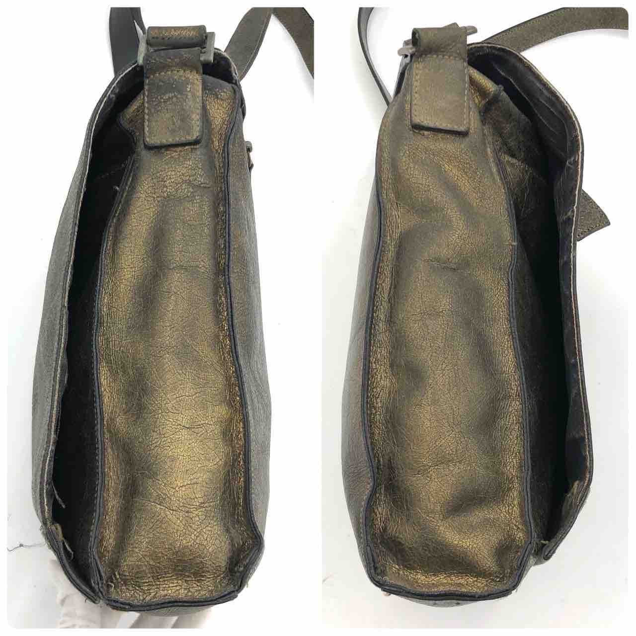Jean Paul Gaultier Dragon Pattern Metal Shoulder Bag