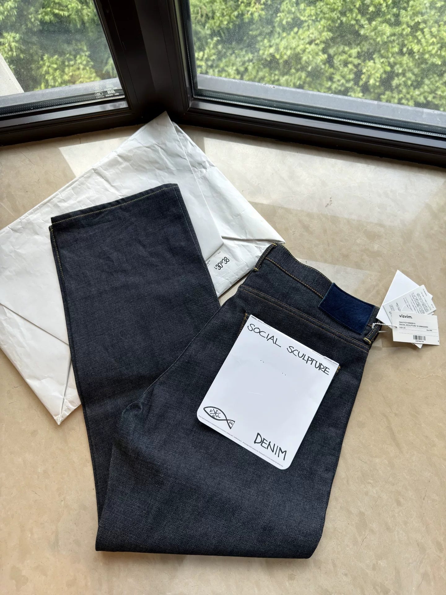 Visvim Social Sculpture 18 Unwa Shed Jeans