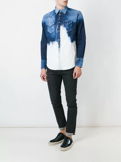 Dsquared2 Trapez Denim Shirt for Men