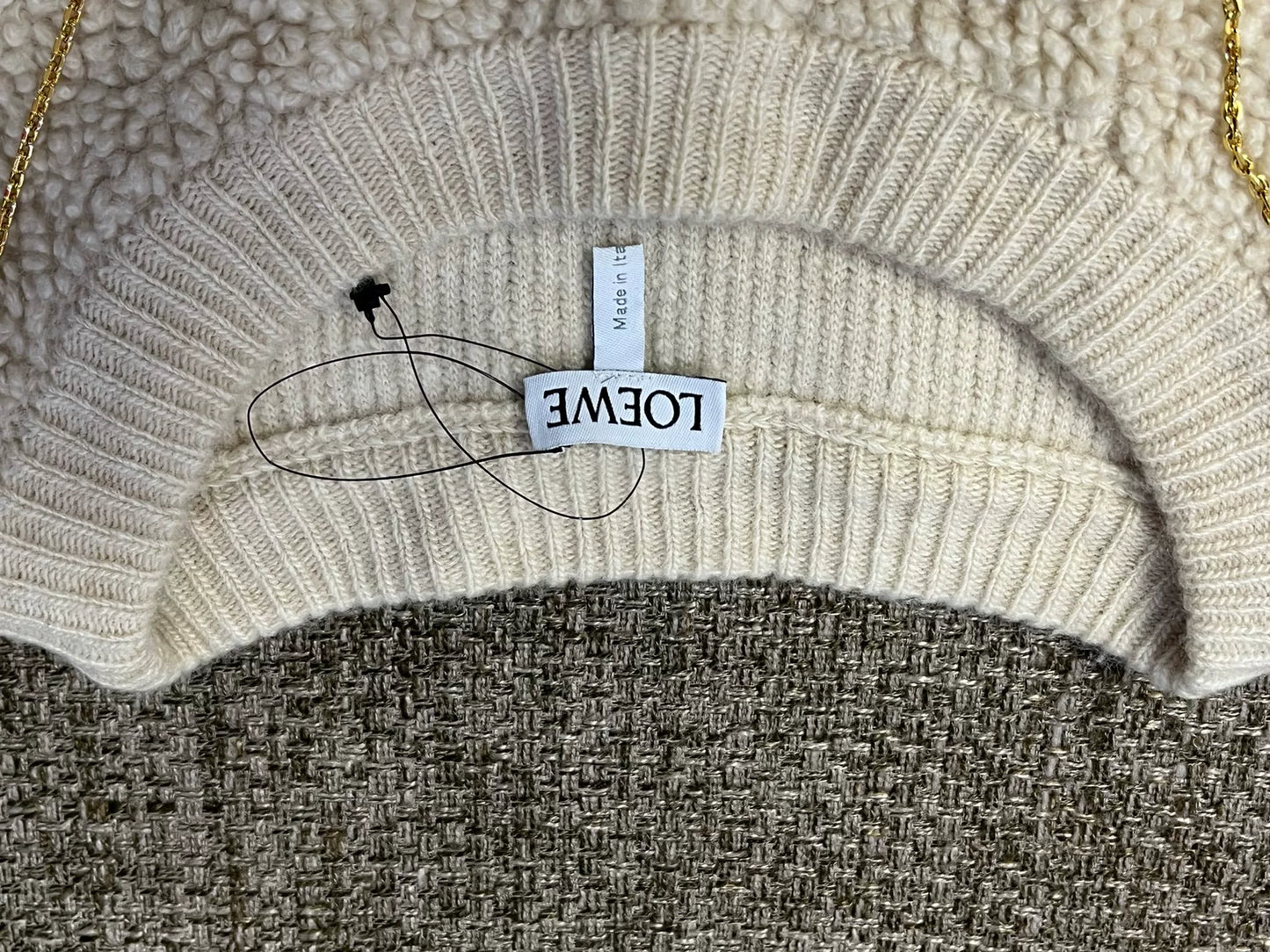 LOEWE Colorblock Cashmere Blend Sweater