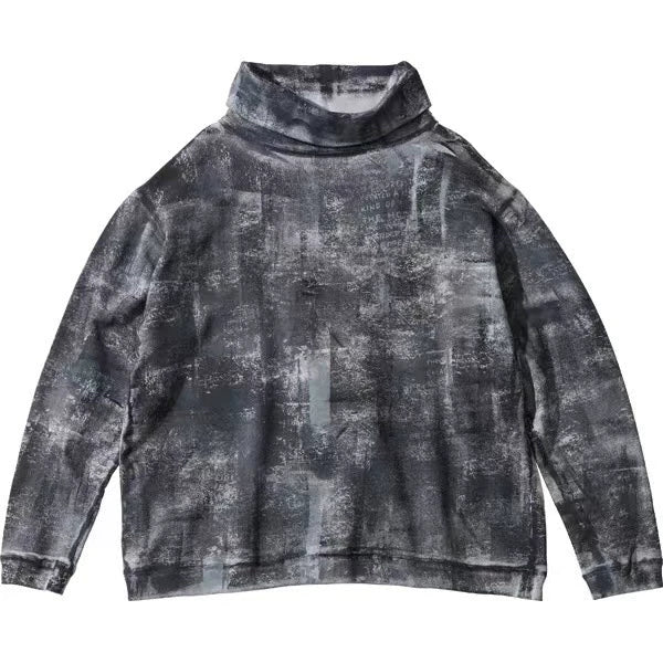 PORTER CLASSIC HANDWORK PAINTED TURTLENECK