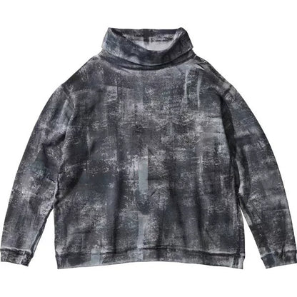 PORTER CLASSIC HANDWORK PAINTED TURTLENECK