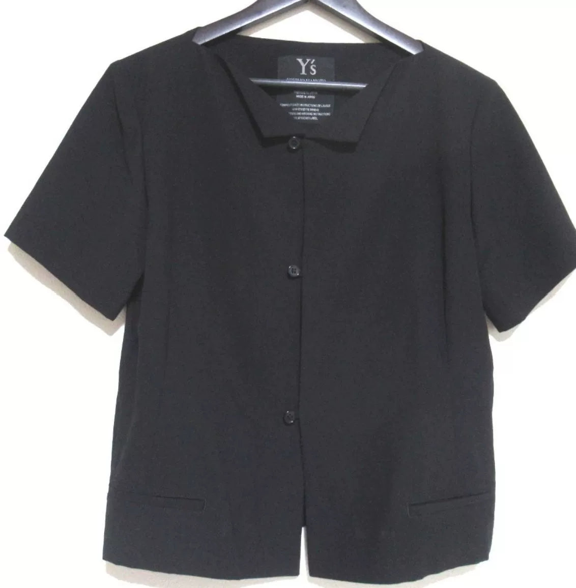 Y's Yohji Yamamoto Short Sleeve Shirt