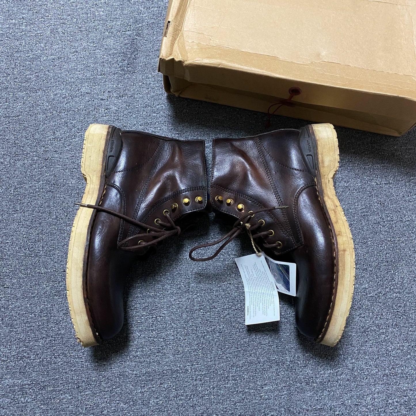 VISVIM 15AW ICT VIRGIL Mud-Dyed Boots