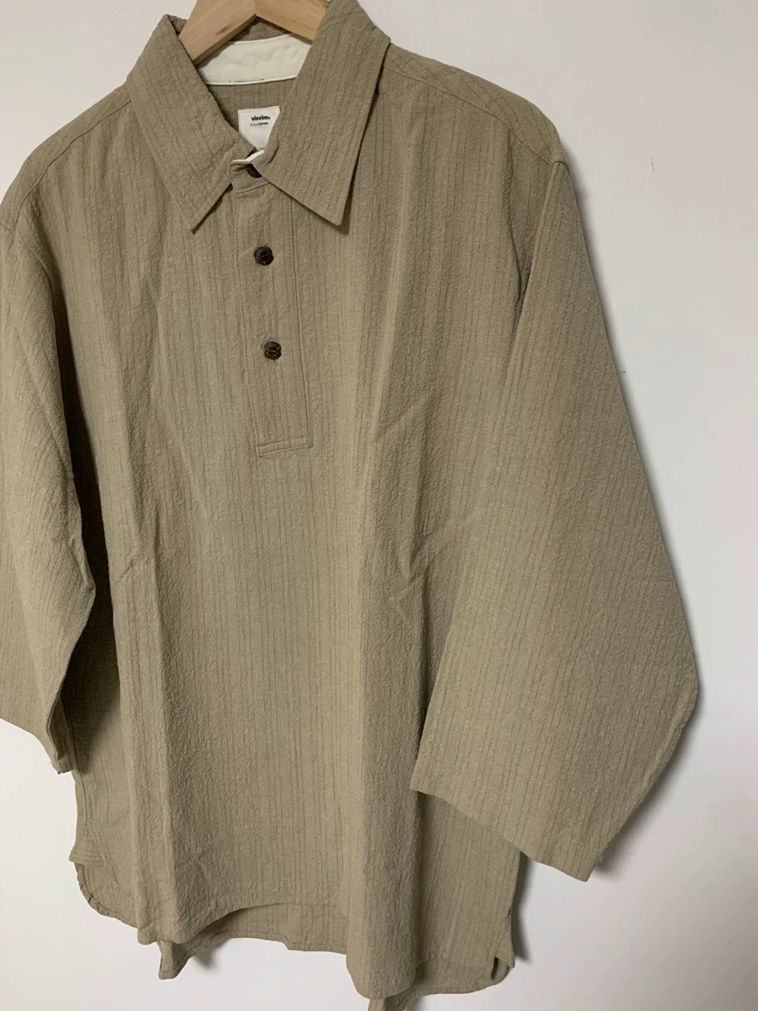 visvim 19ss Dead-Ball Ear Shirt P.O