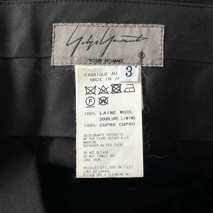 Yohji Yamamoto Rose Skull Trousers