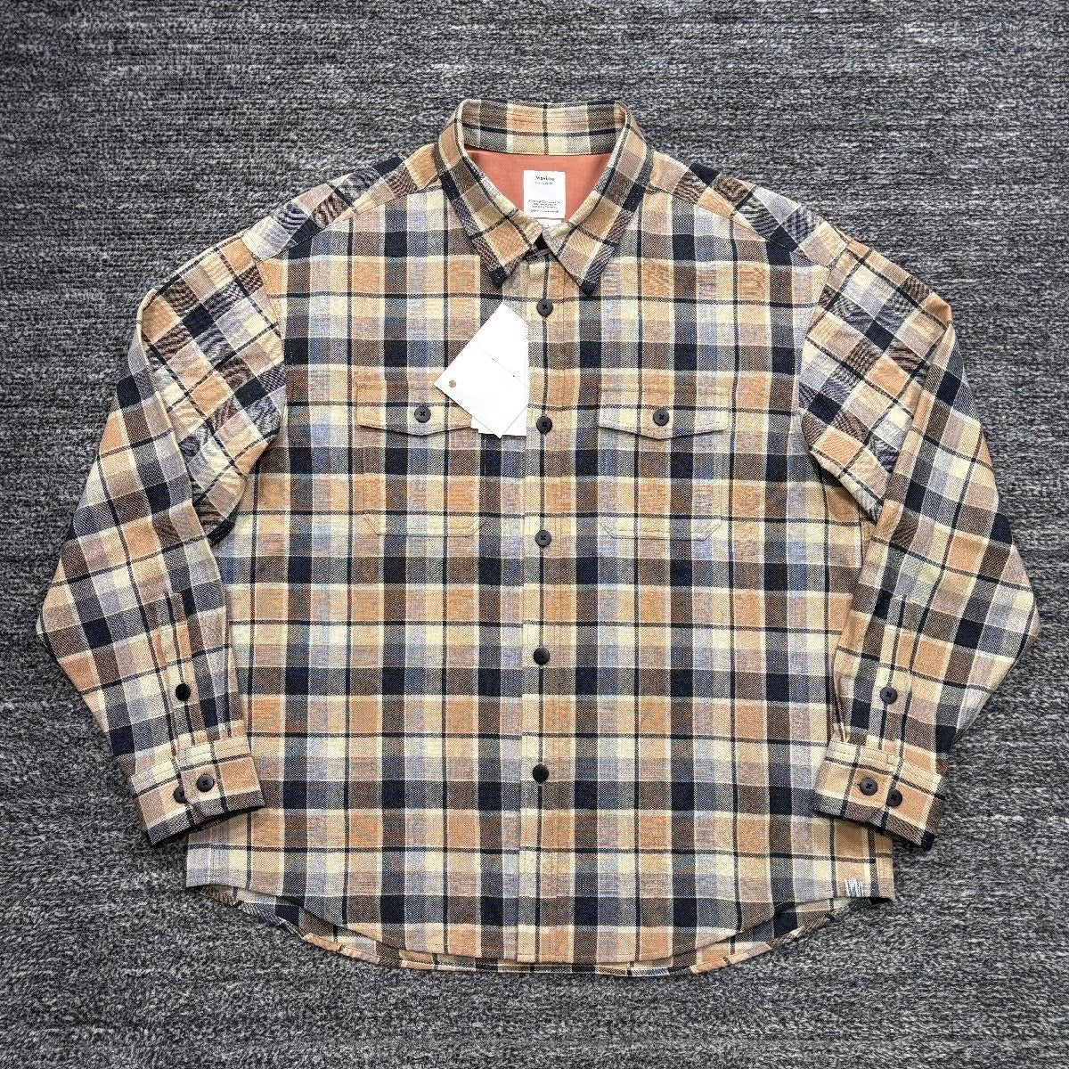 visvim 25SS Plaid Long Sleeve Shirt