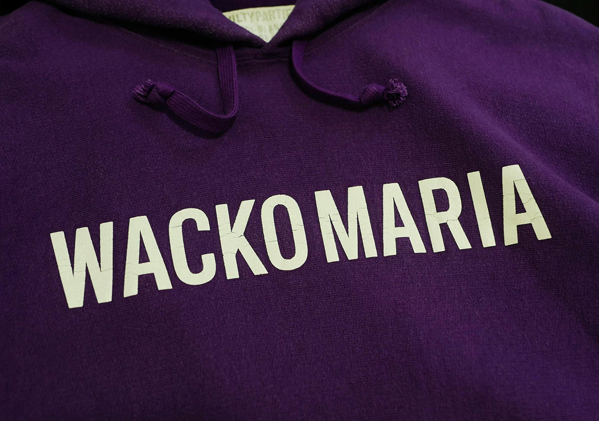 wacko maria heavy weight hooded sweatshirt