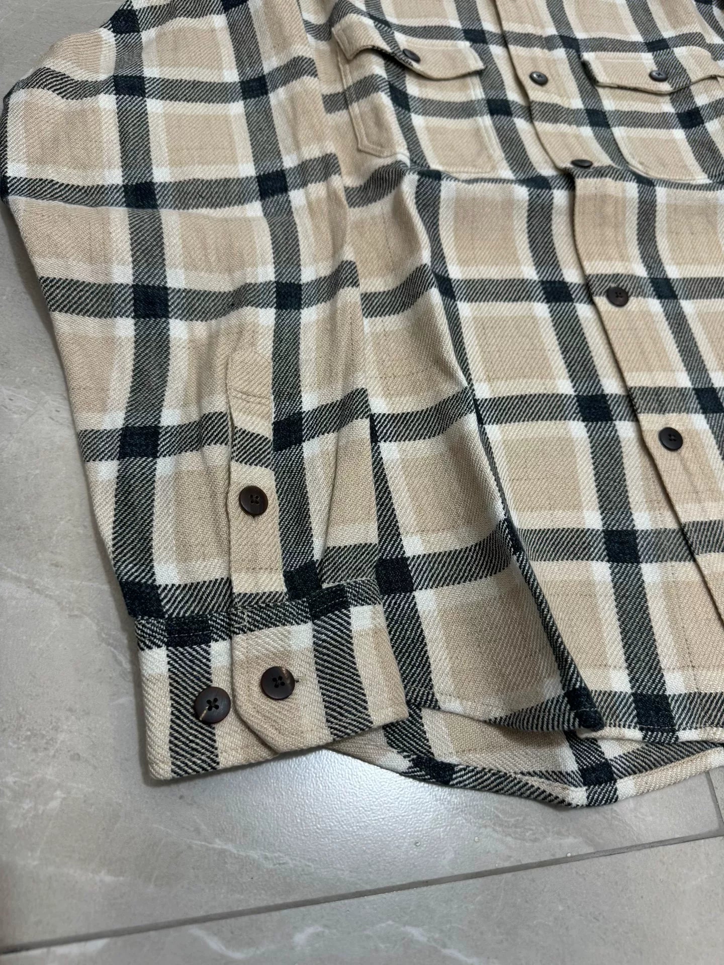 VISVIM 25SS LUMBER CHECK L/S
