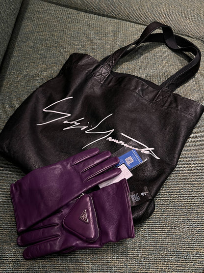Yohji Yamamoto Leather Tote Bag
