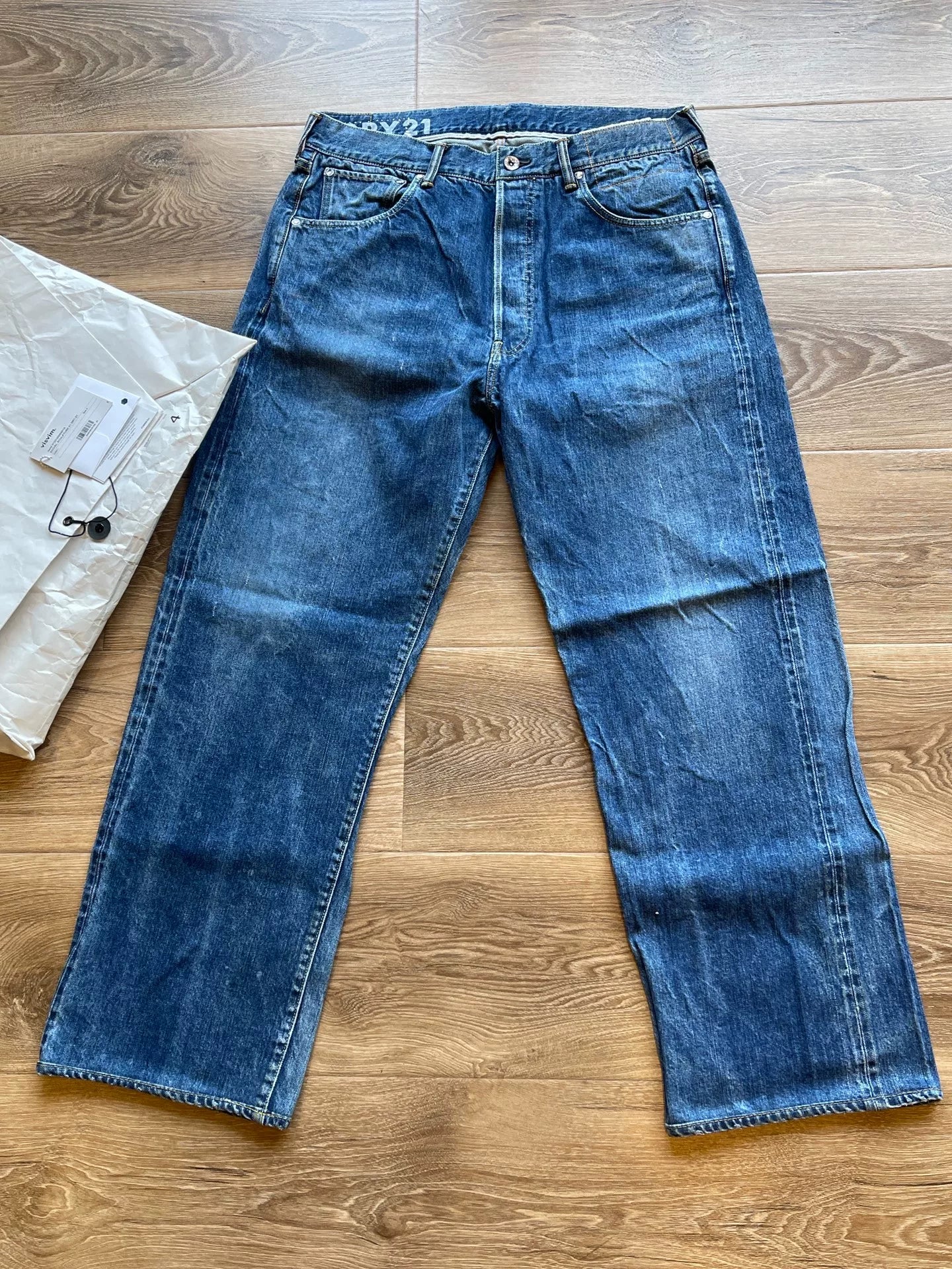 VISVIM 23SS SOCIAL SCULPTURE 01 Jeans