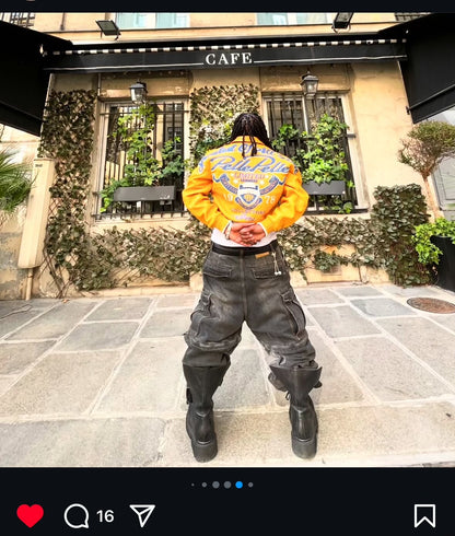 Pelle Pelle Limited Edition Yellow Leather Jacket