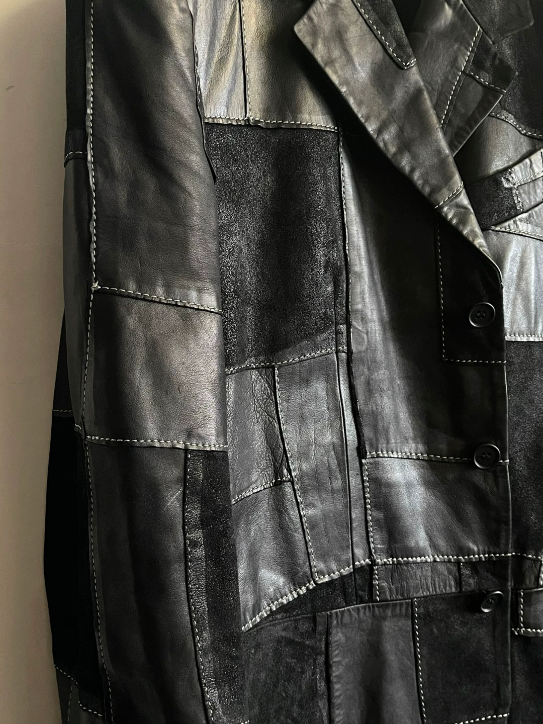 alexander mcqueen leather jacket from fw2000