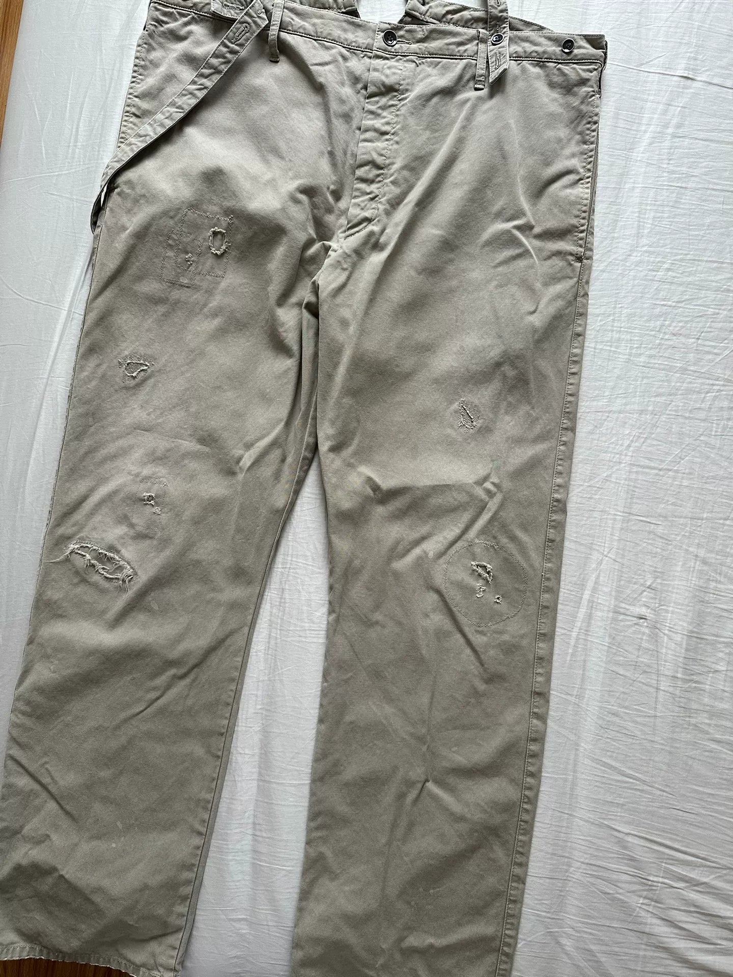 Visvim Traveller Braces Pants DMGD