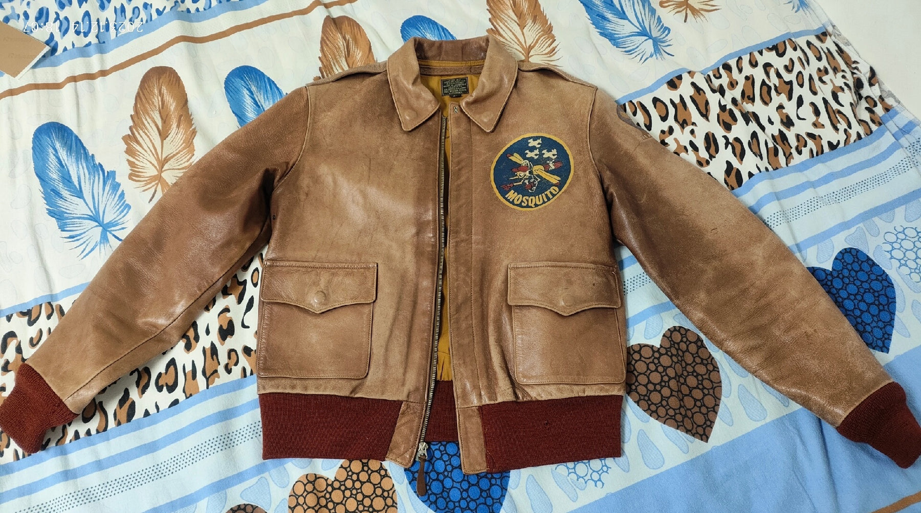Buzz Rickson Horsehide A2 Flight Jacket
