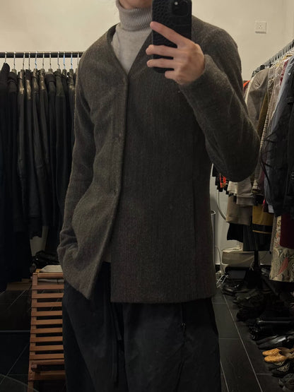 Devoa Artisan V-Neck Short Jacket