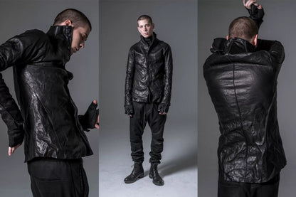 d hygen leather jacket with distinctive style