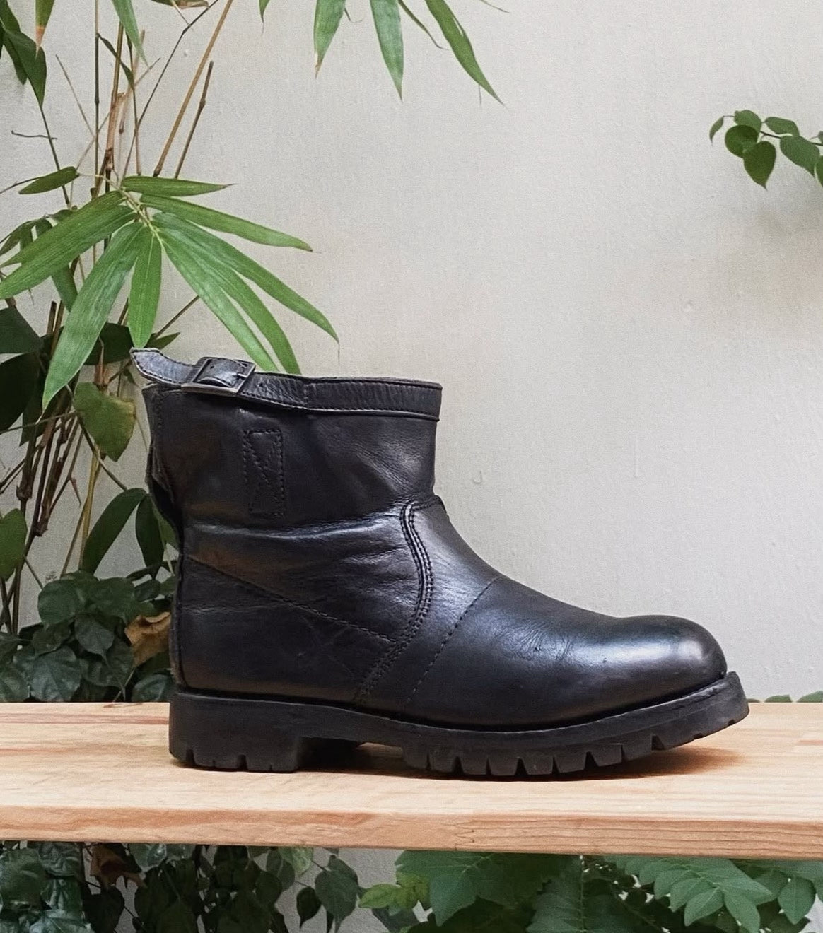 Vintage Dirk Bikkembergs 2000s Leather Trainer