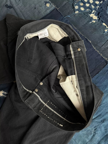VISVIM 22SS Journeyman Black Jeans