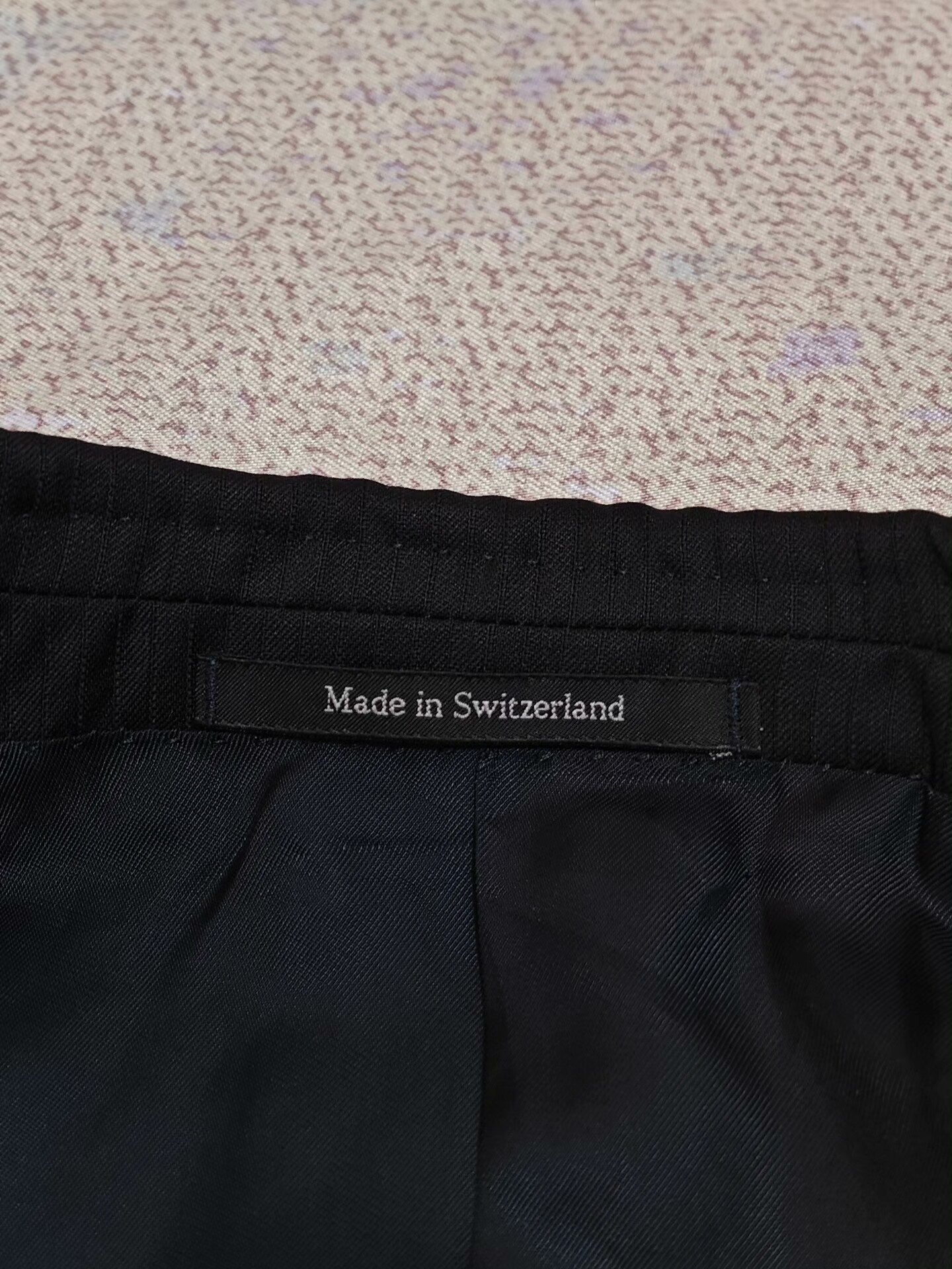 Zegna Wool Silk Blend Suit Jacket