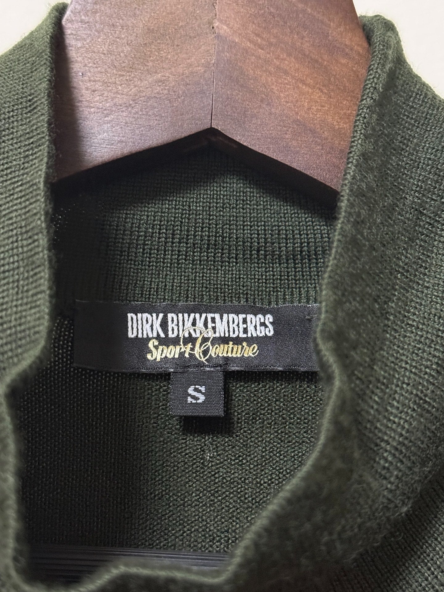 Dirk Bikkembergs Cut Leather Turtleneck Sweater