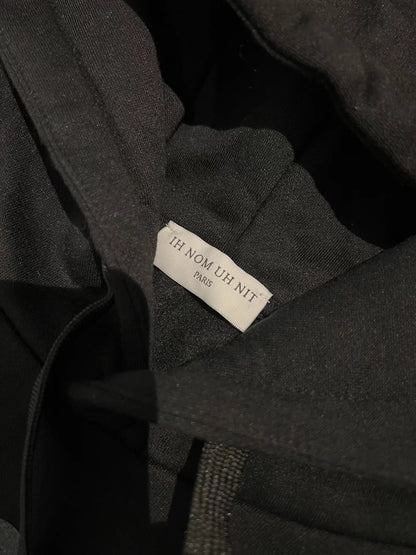 black graphic hoodie size medium