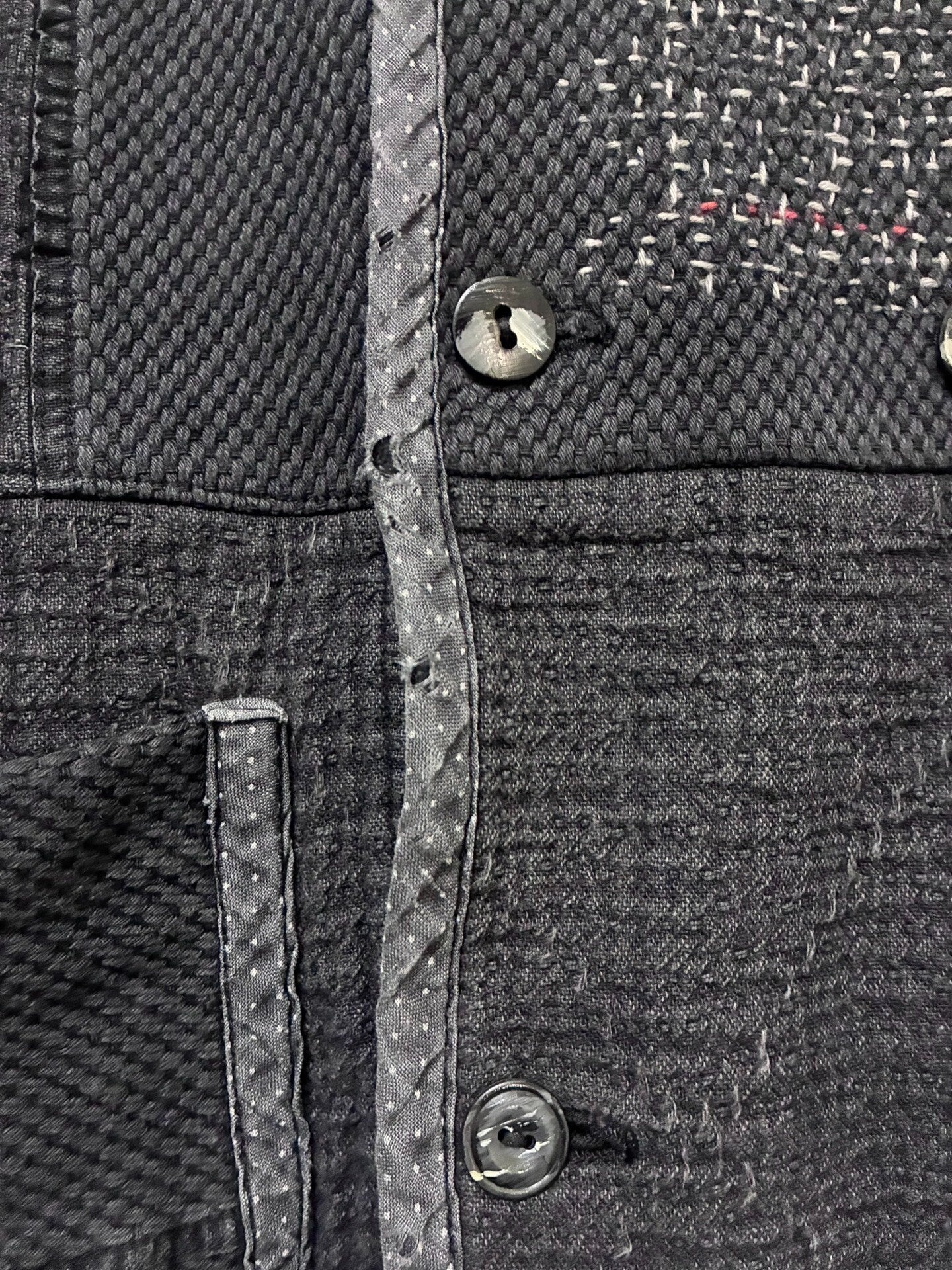 Porter Classic Kendo Sashiko Short Pea Coat