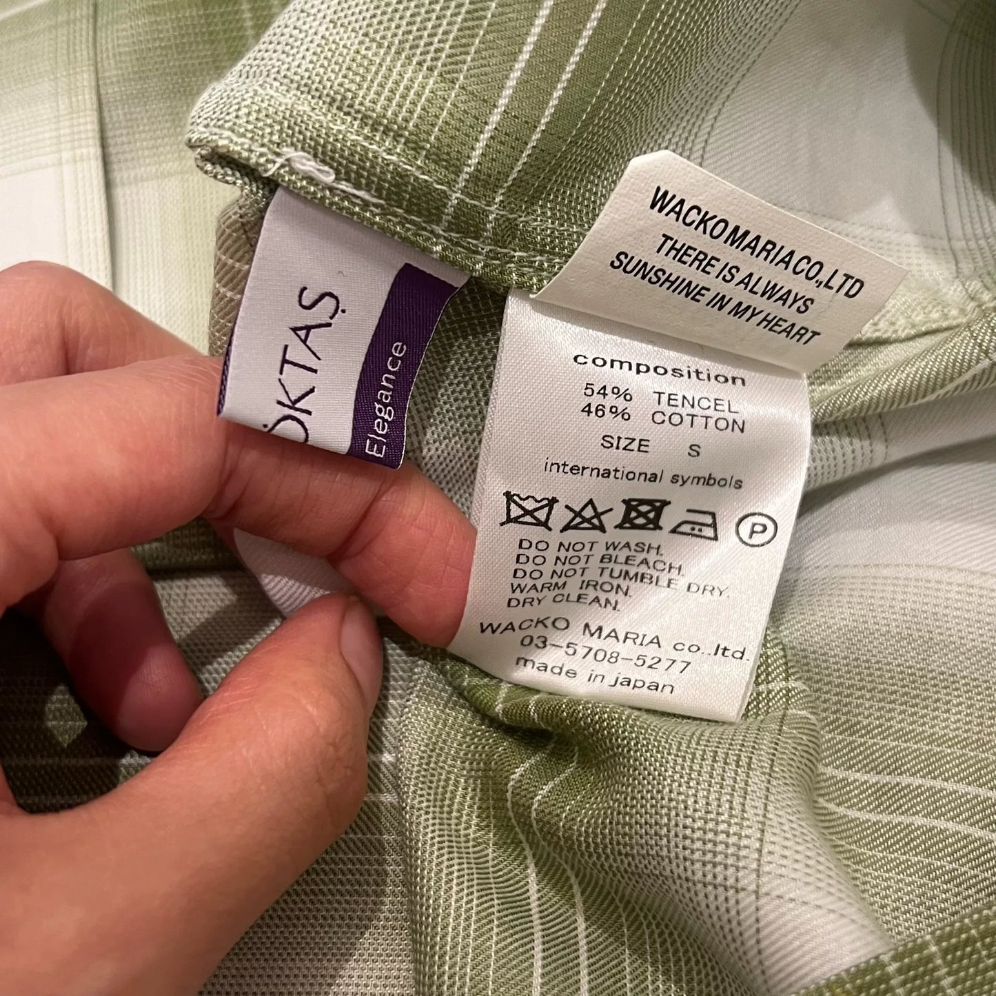WACKO MARIA x theGuiltyparties 22SS Check Shirt