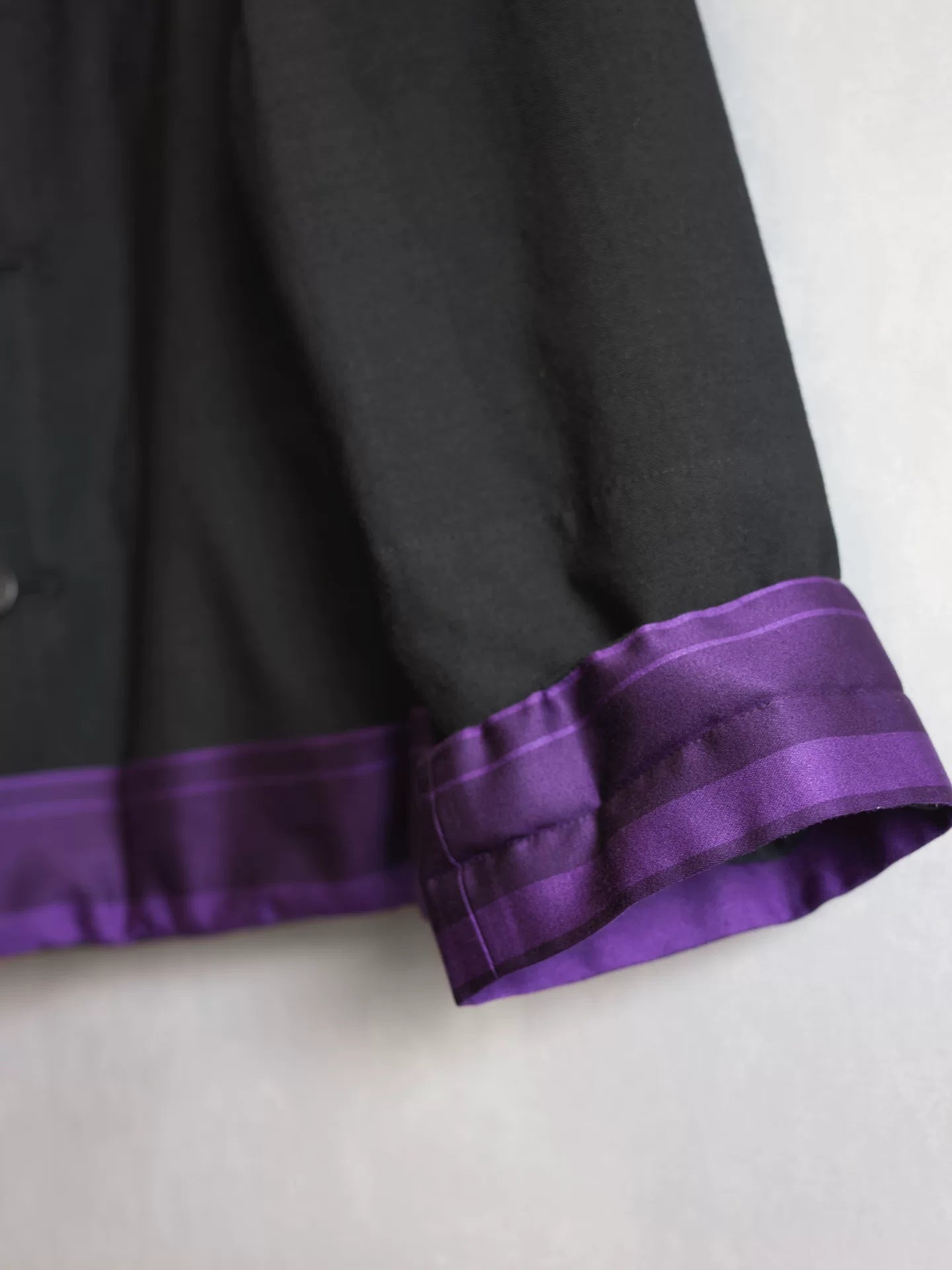 Yohji Yamamoto Silk Stripe Jacket