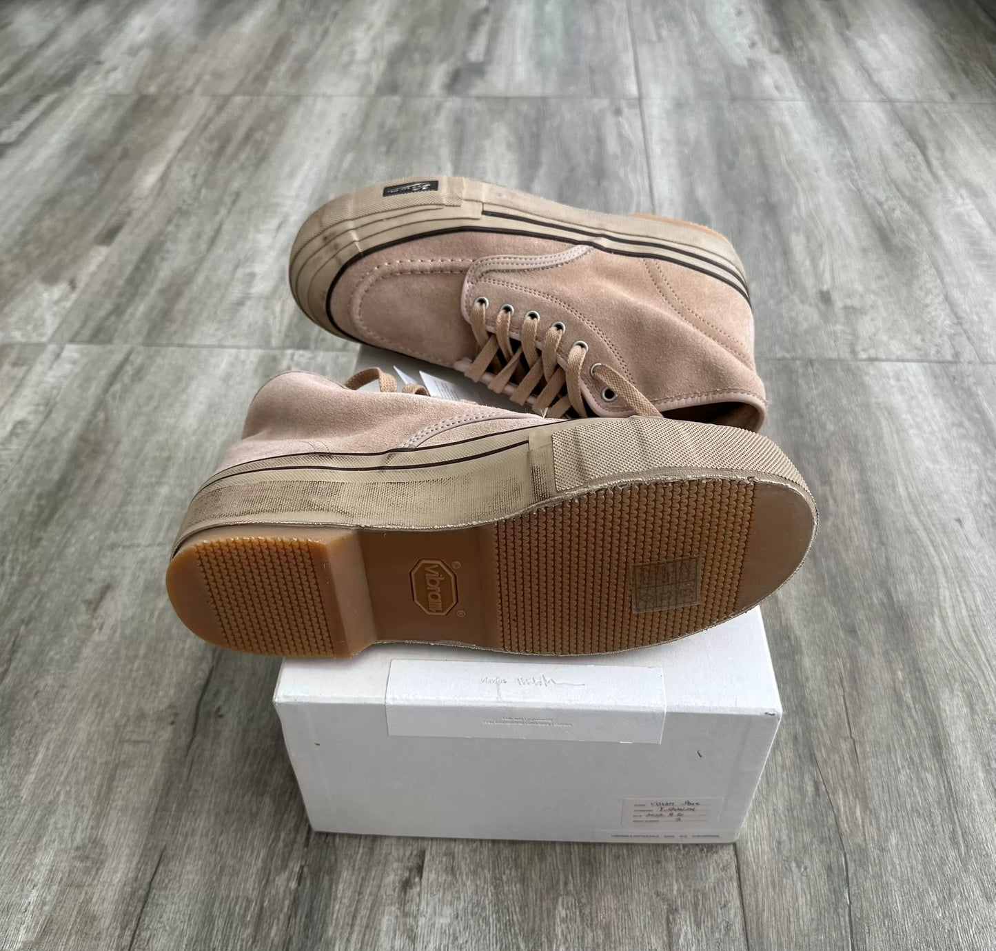 visvim liskamm g.patten-folk sneakers